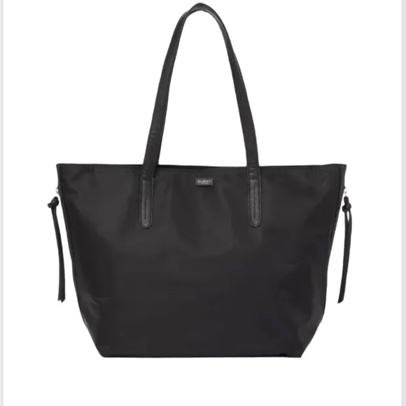 BOTKIER New York Bond TOTE Bag Black Nylon Spacious NWT - Picture 1 of 8